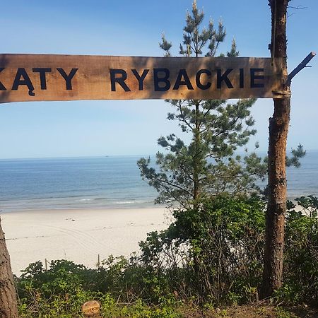 "Morskie Katy" - Kąty Rybackie Exteriör bild