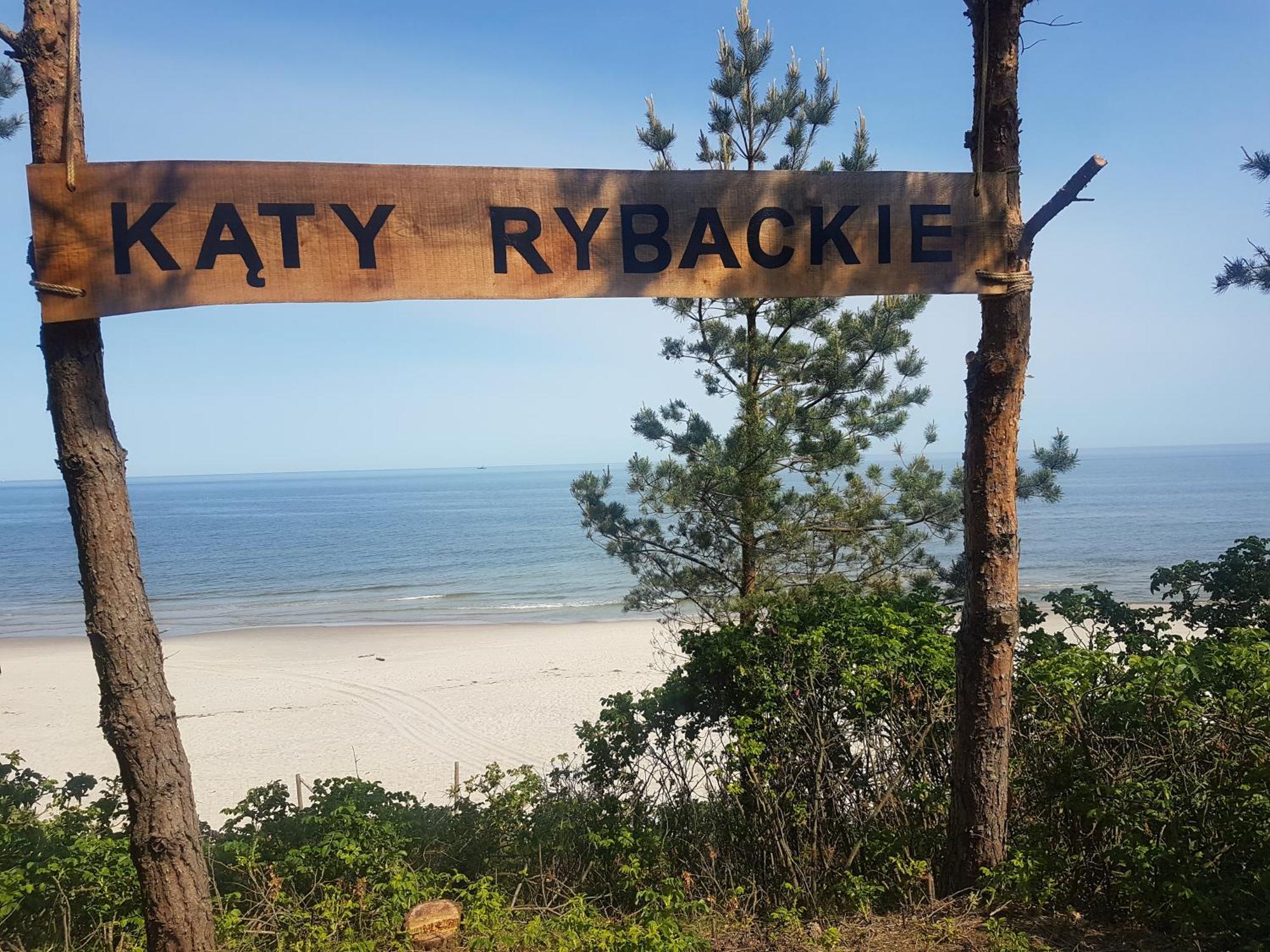 "Morskie Katy" - Kąty Rybackie Exteriör bild